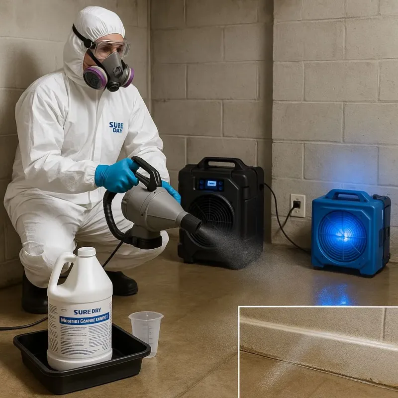 Sanitization and Odor Removal process in Montgomery County, PA